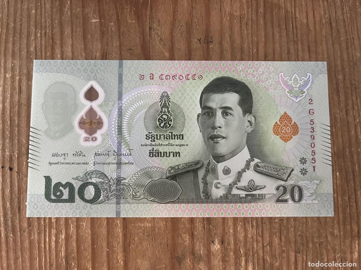 Billetes extranjeros: R32041 BILLETE MONEDA TAILANDIA 20 BATH