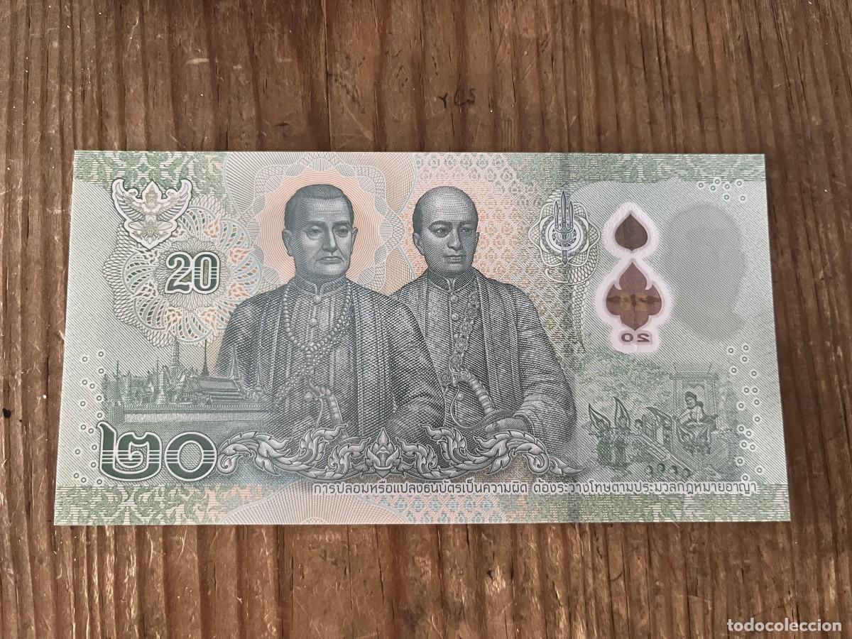 Billetes extranjeros: R32041 BILLETE MONEDA TAILANDIA 20 BATH - Foto 2