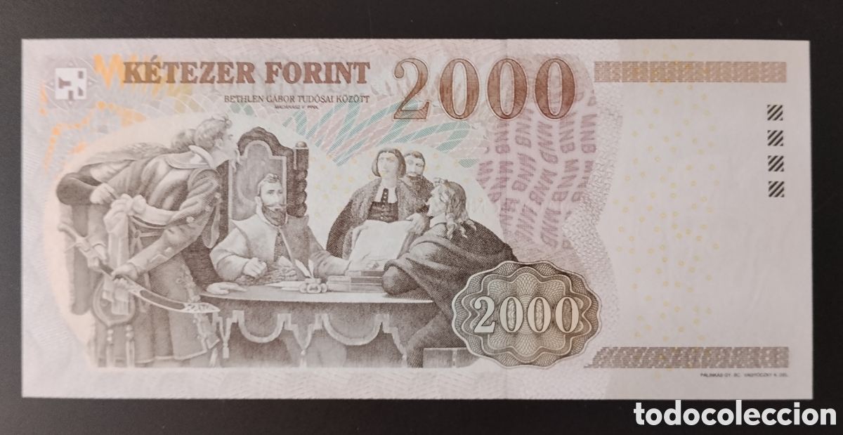 Billetes extranjeros: HUNGR&Iacute;A : 207. 2000 forint SC.UNC. PK.# 198a - Foto 2