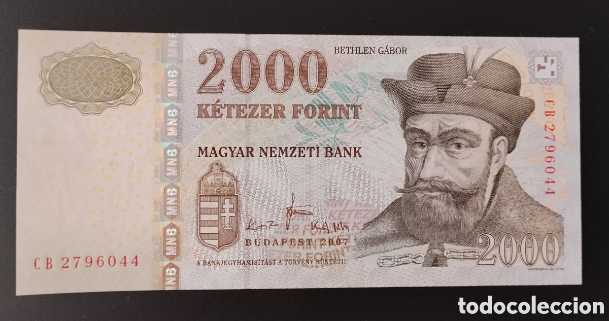 Billetes extranjeros: HUNGR&Iacute;A : 207. 2000 forint SC.UNC. PK.# 198a