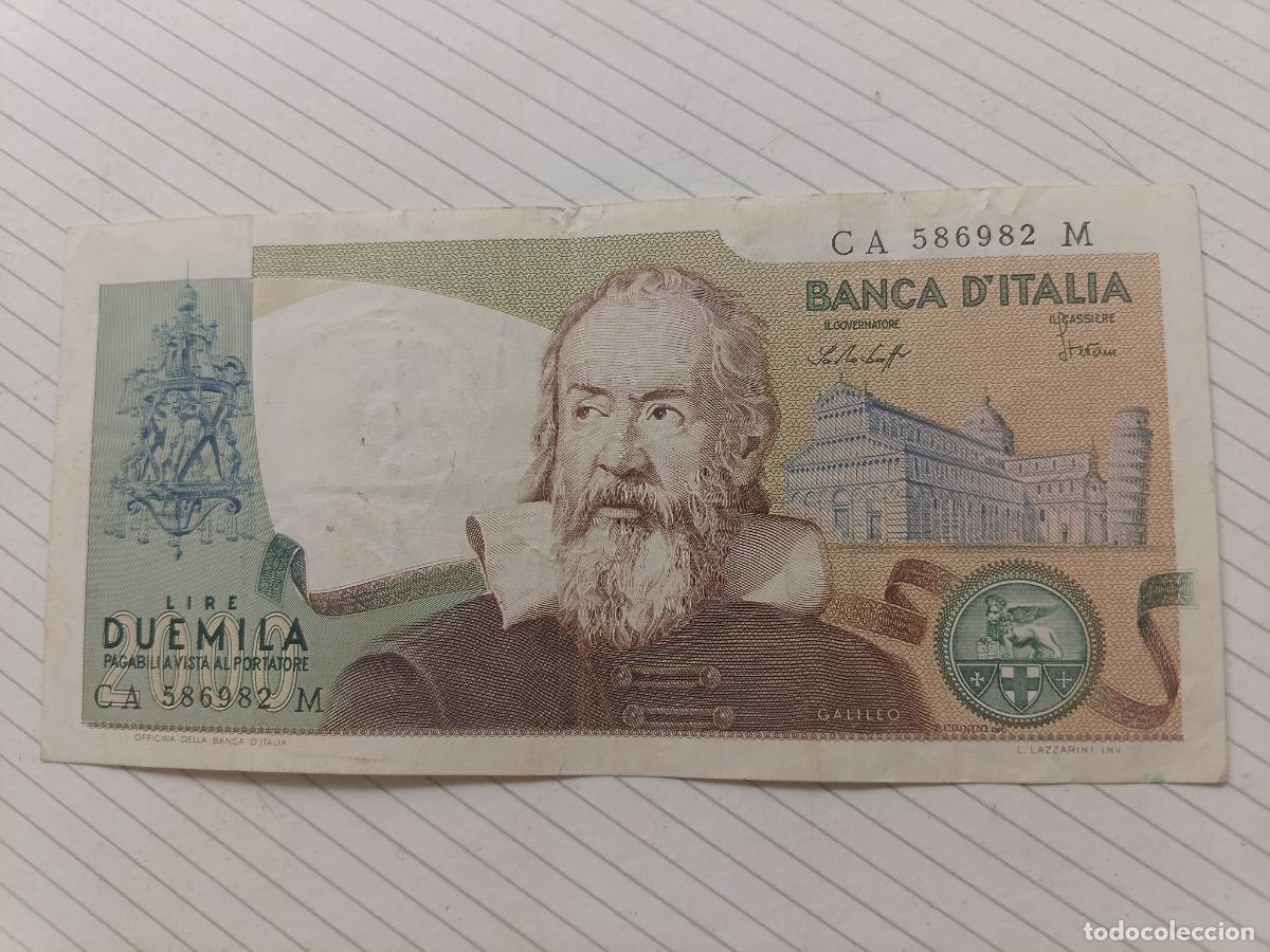 Billetes extranjeros: ITALIA 2000 LIRE 1973 VF