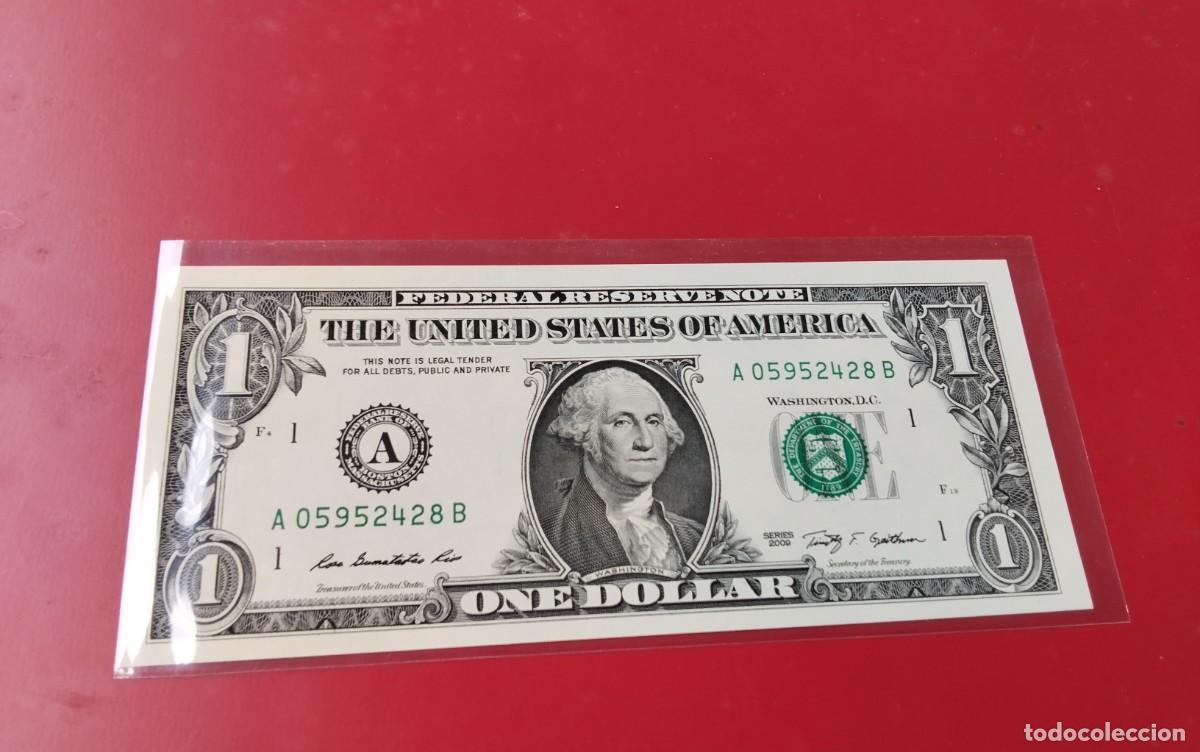 Billetes extranjeros: BILLETE DE 1 DOLAR 2009 , SIN CIRCULAR CASI PLANCHA