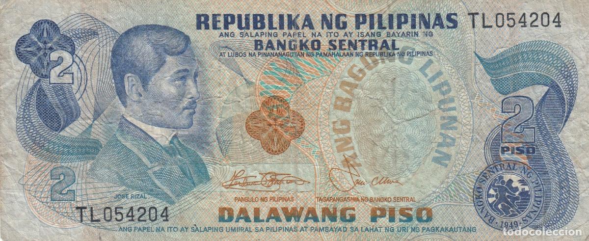 Billetes extranjeros: CRBX0686 BILLETE FILIPINAS 2 PISOS BC
