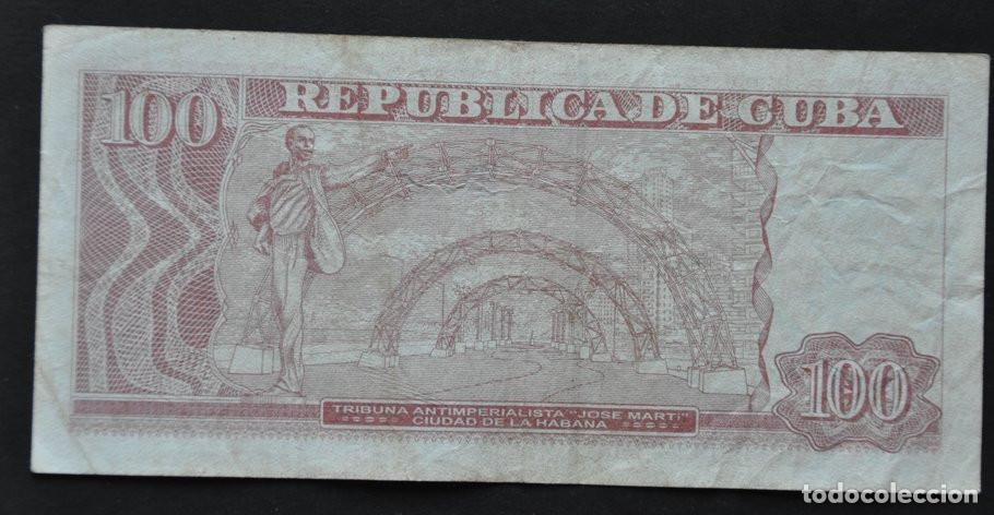 Billetes extranjeros: CUBA - 100 PESOS 2017 CIRCULADO - Foto 2