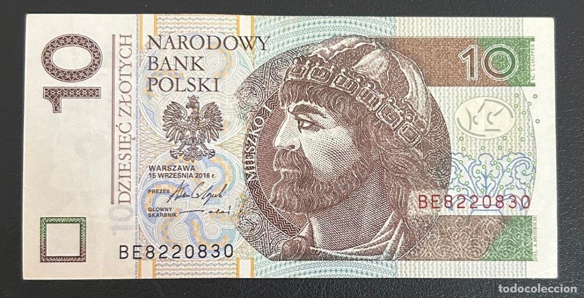Billetes extranjeros: CRBX2449 BILLETE POLONIA 10 ZLOTYCH 2016 SIN CIRCULAR