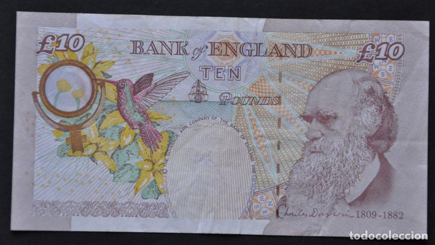 Billetes extranjeros: INGLATERRA - 10 LIBRAS 2000 - Foto 2
