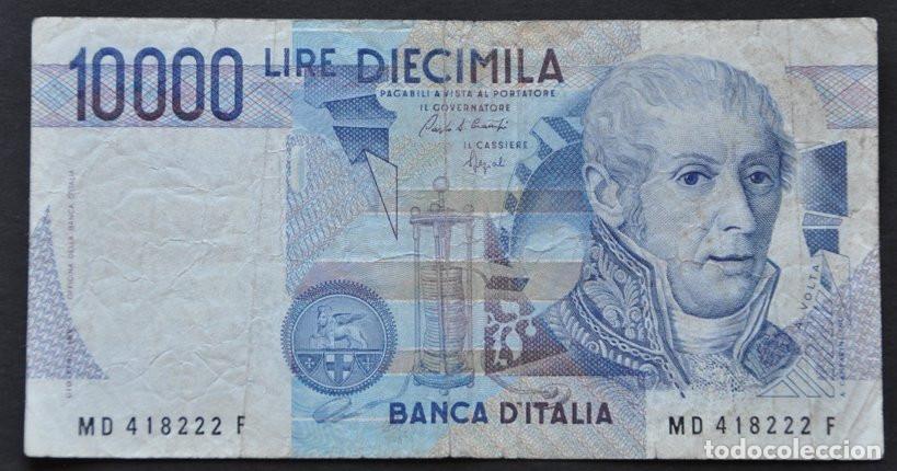 Billetes extranjeros: ITALIA - 10000 LIRAS 1976