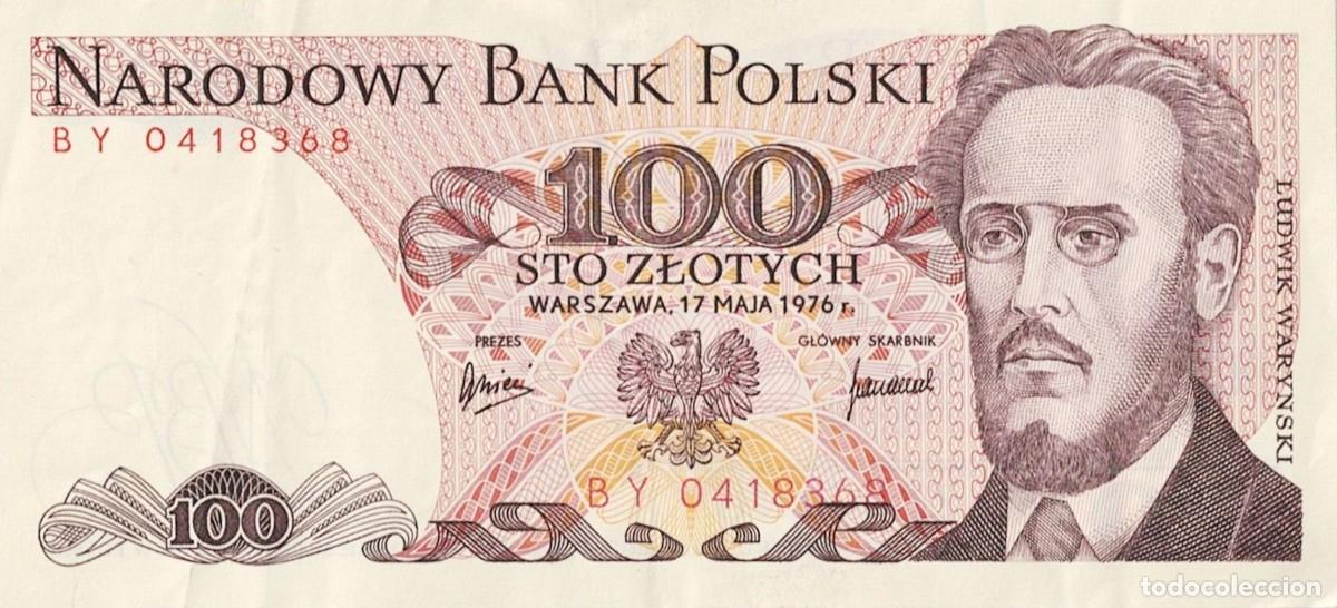 Billetes extranjeros: POLONIA BILLETE DE 100 ZLOTYCH 1976. COMO NUEVO