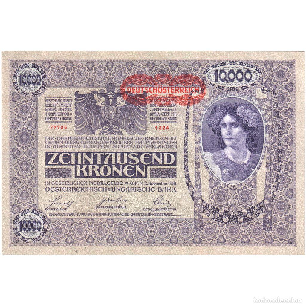 Billetes extranjeros: [#1234223] Austria, 10,000 Kronen, 1918-11-02, SC