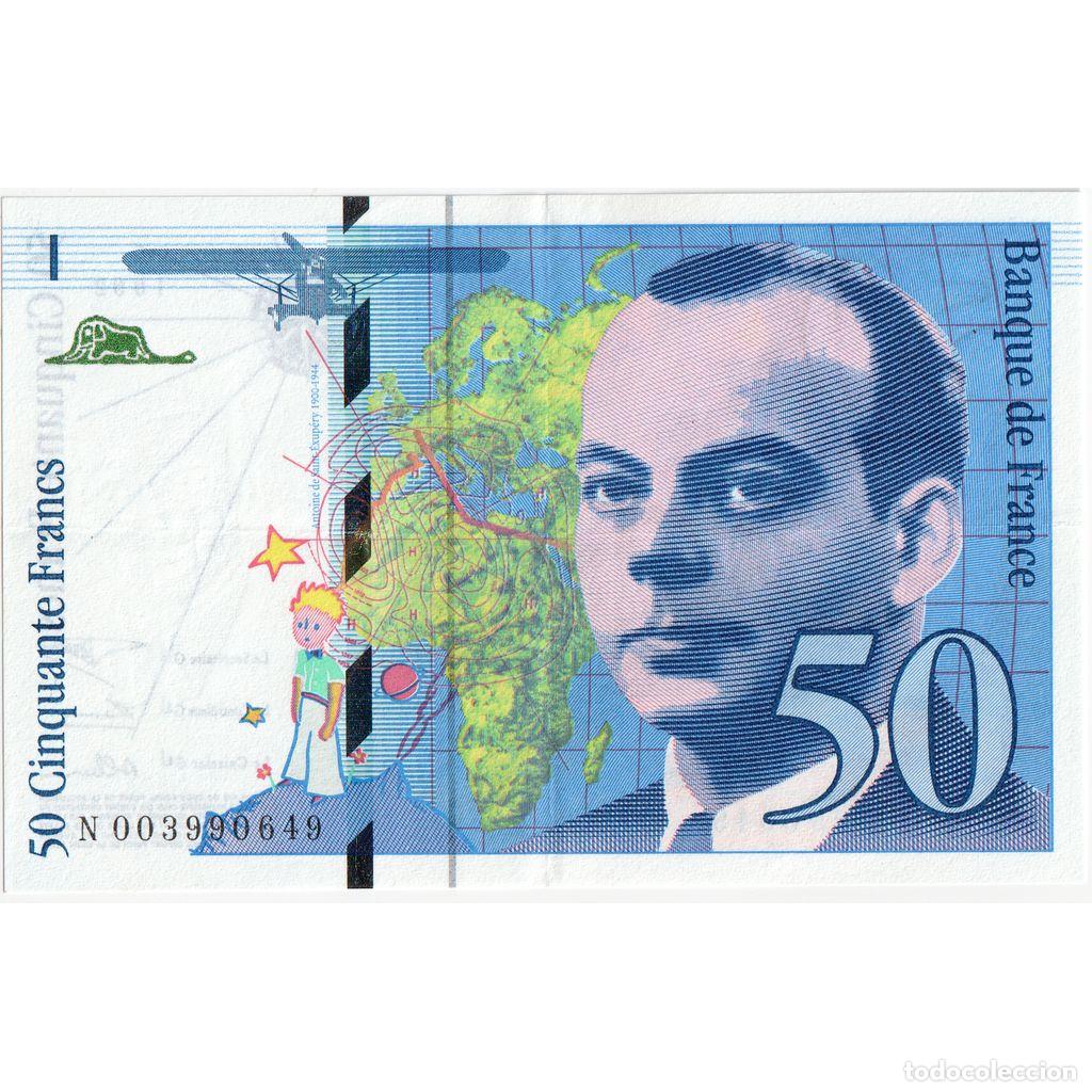 Billetes extranjeros: [#1294352] Francia, 50 Francs, St Exup&eacute;ry, N003990649, UNC