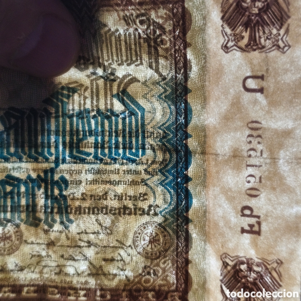 Billetes extranjeros: Alemania, 5000 Mark de 1922, P#81a, EBC - Foto 3