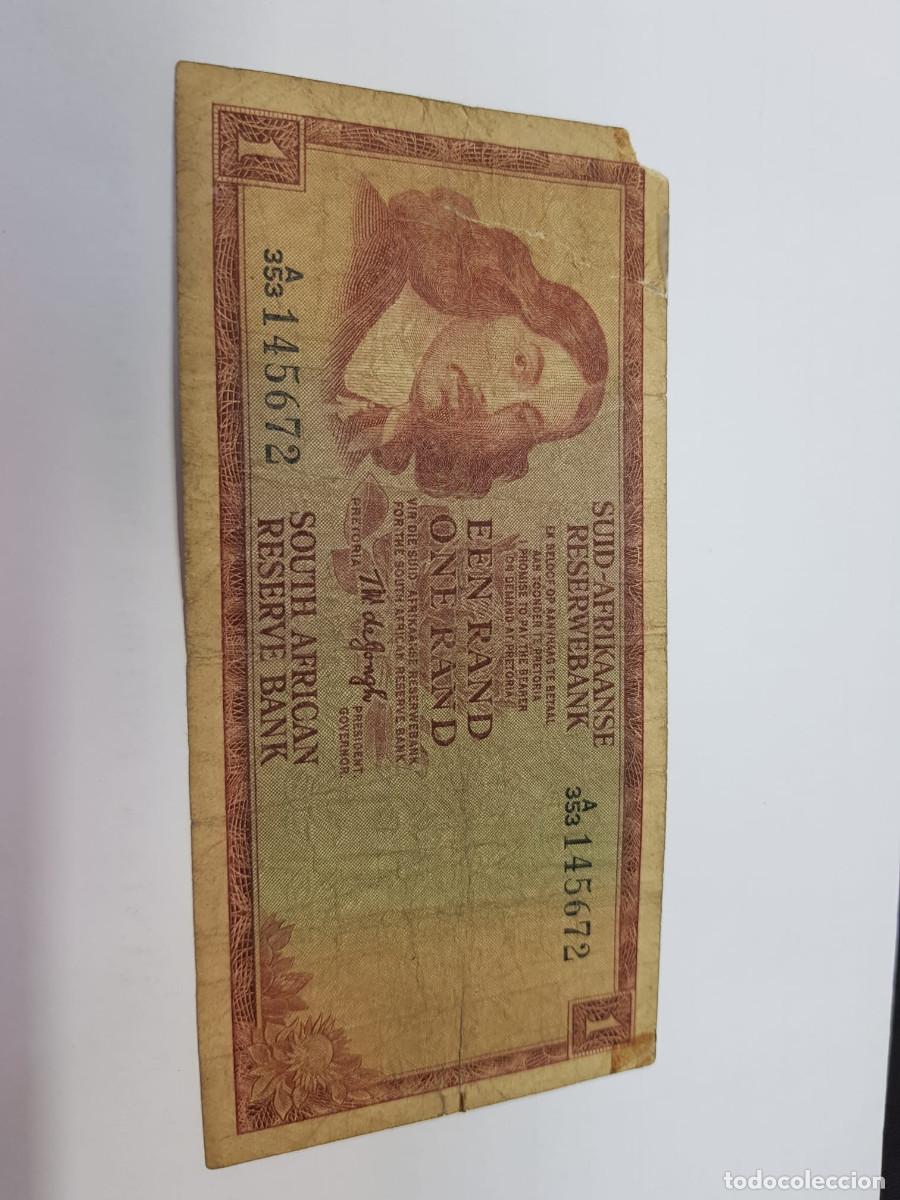 Billetes extranjeros: SUDAFRICA- 1 RAND-1973