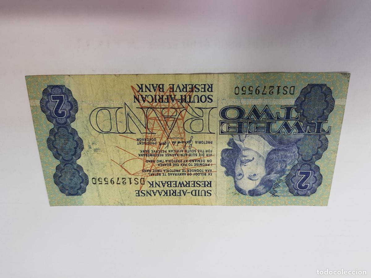 Billetes extranjeros: SUDAFRICA- 2 RAND-1983