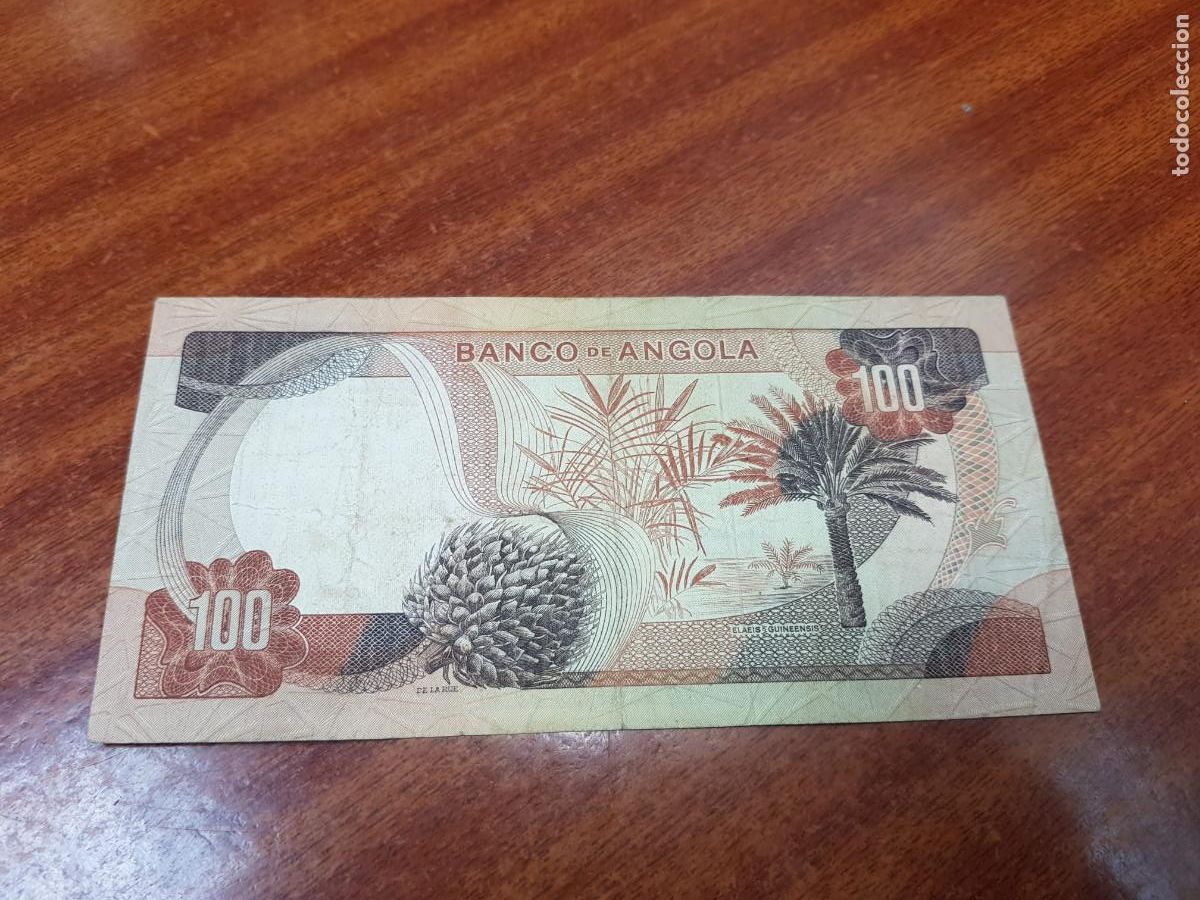 Billetes extranjeros: ANGOLA-100 ESCUDOS-1972 - Foto 2