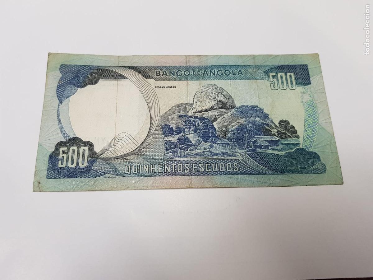 Billetes extranjeros: ANGOLA-500 ESCUDOS-1972 - Foto 2