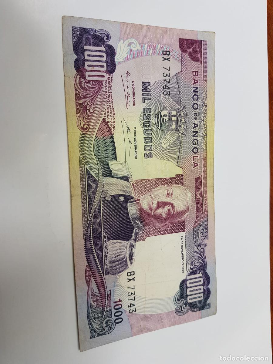 Billetes extranjeros: ANGOLA-1000 ESCUDOS-1972