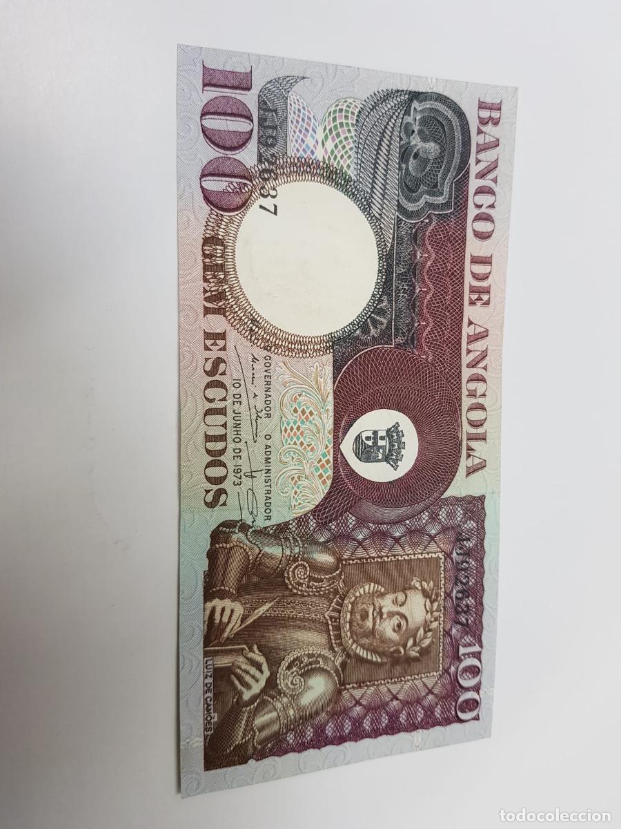 Billetes extranjeros: ANGOLA-100 ESCUDOS-1973