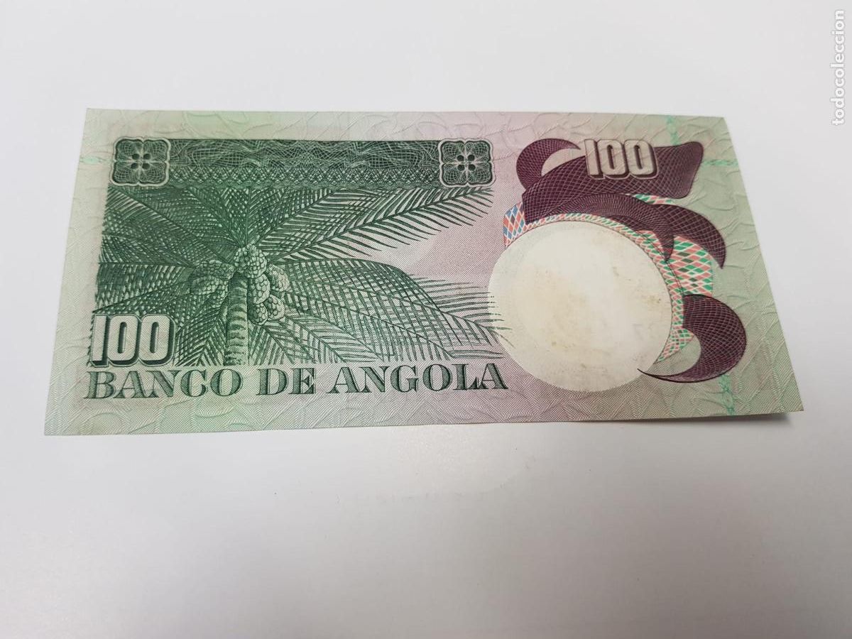 Billetes extranjeros: ANGOLA-100 ESCUDOS-1973 - Foto 2
