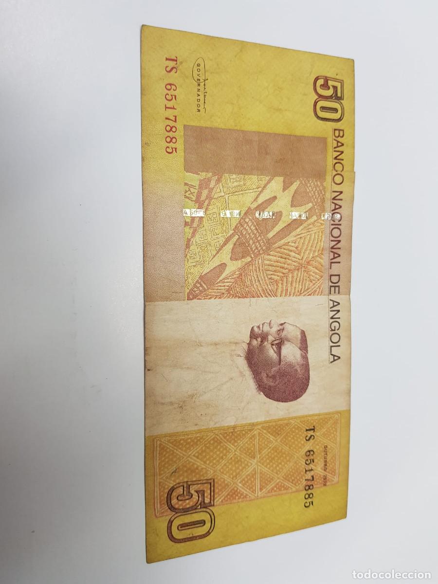 Billetes extranjeros: ANGOLA-50 ESCUDOS-2012