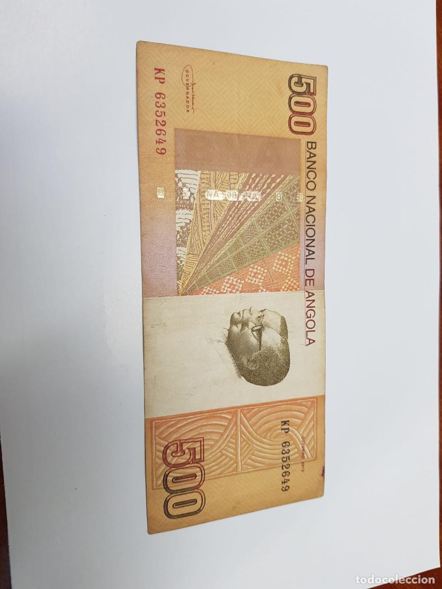 Billetes extranjeros: ANGOLA-500 ESCUDOS-2012