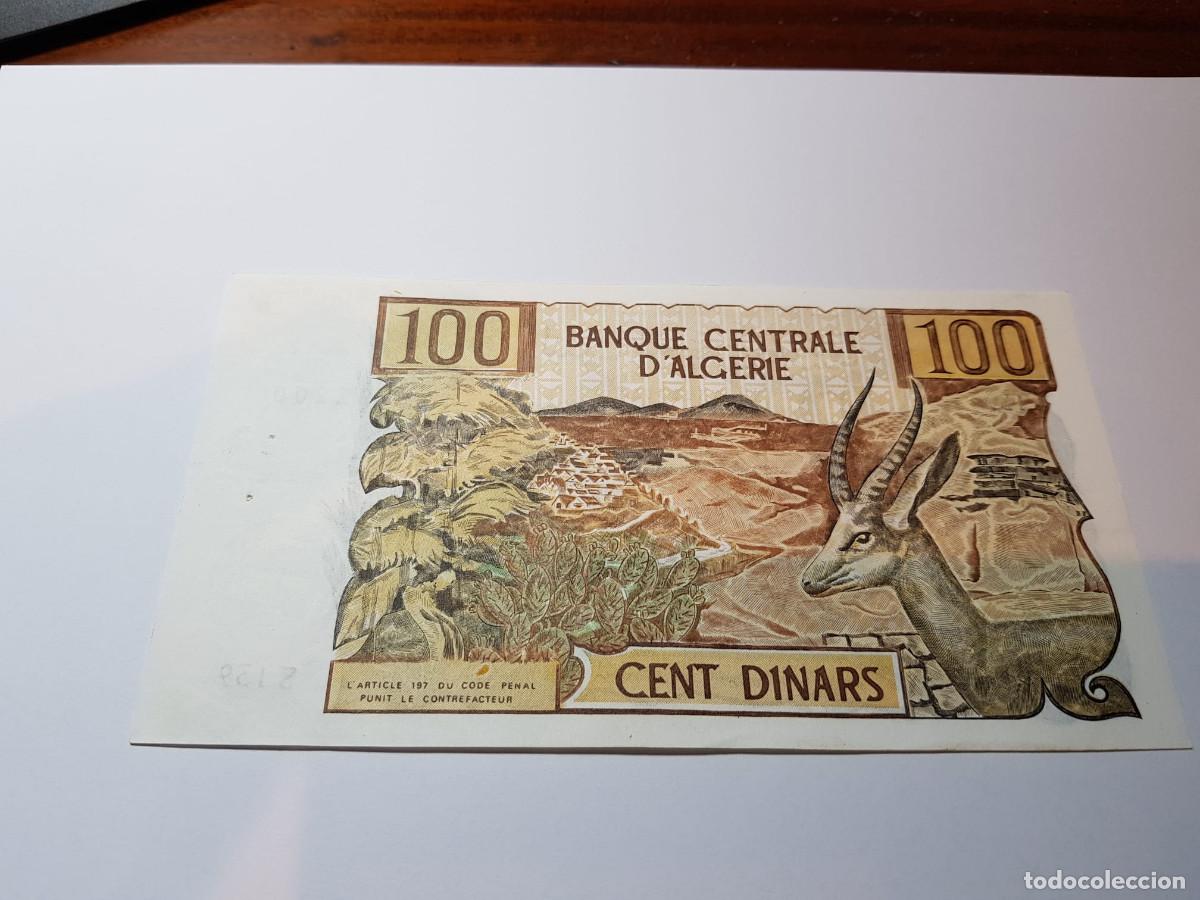 Billetes extranjeros: ALGERIA-100 DINARES-1970