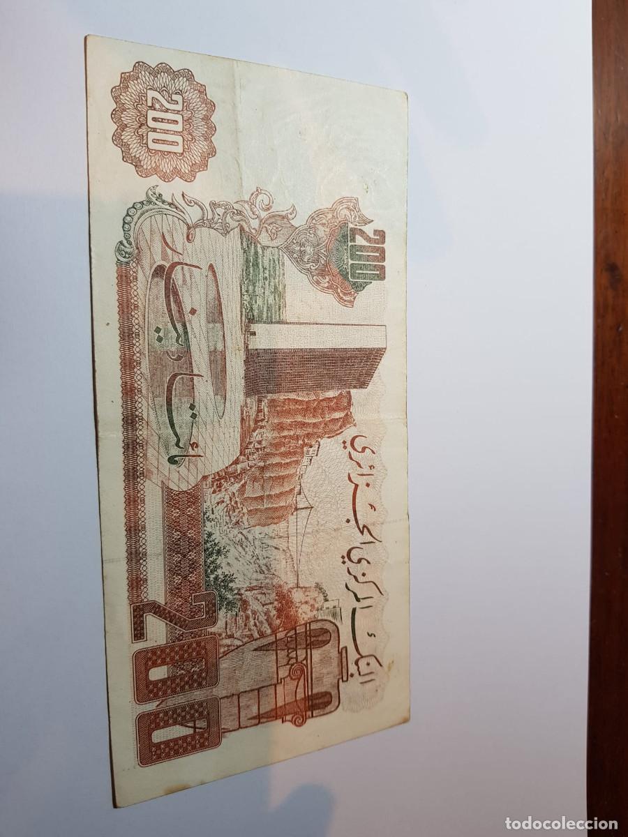 Billetes extranjeros: ALGERIA-200 DINARES-1983