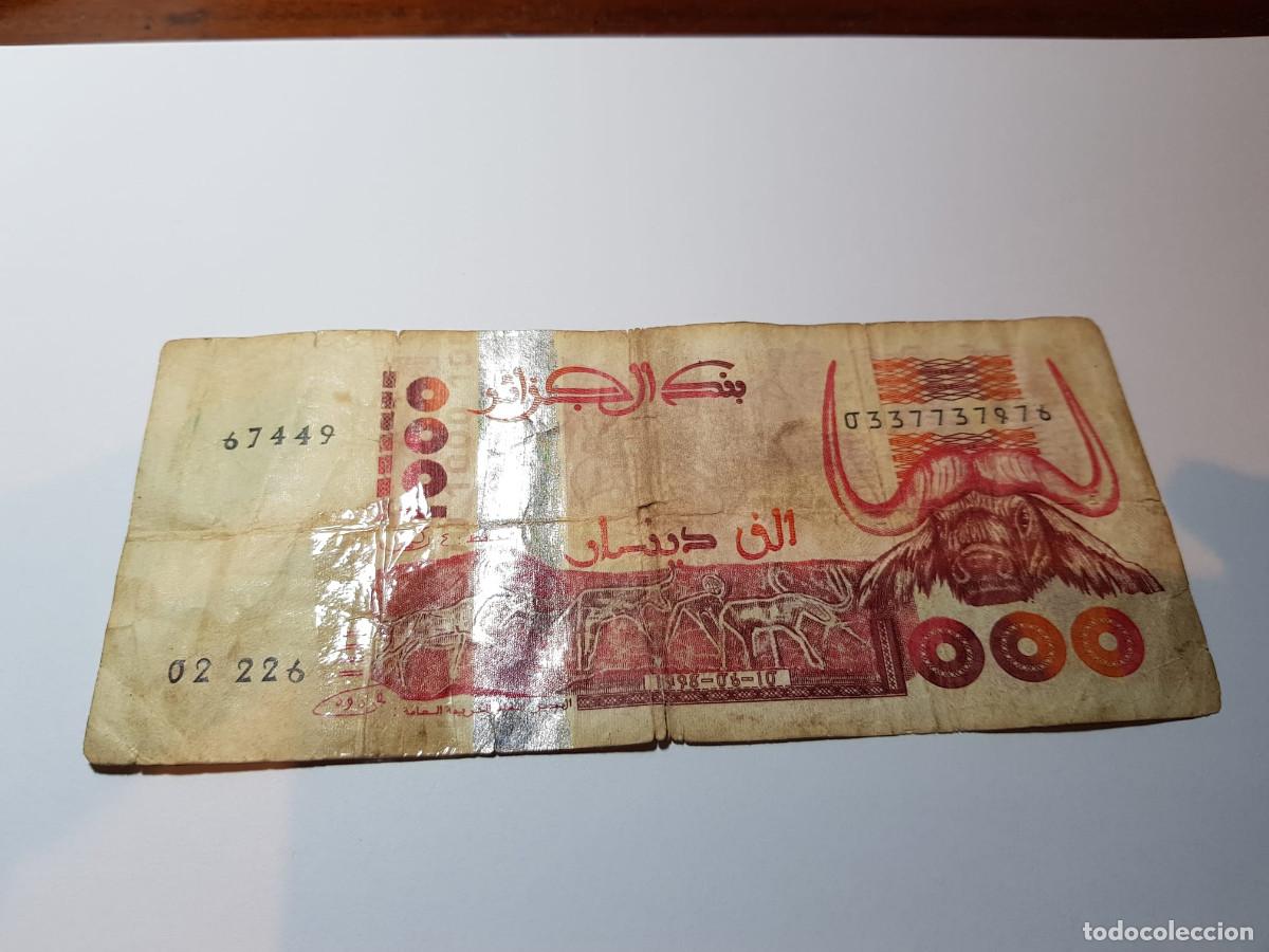 Billetes extranjeros: ALGERIA-1000 DINARES-1998