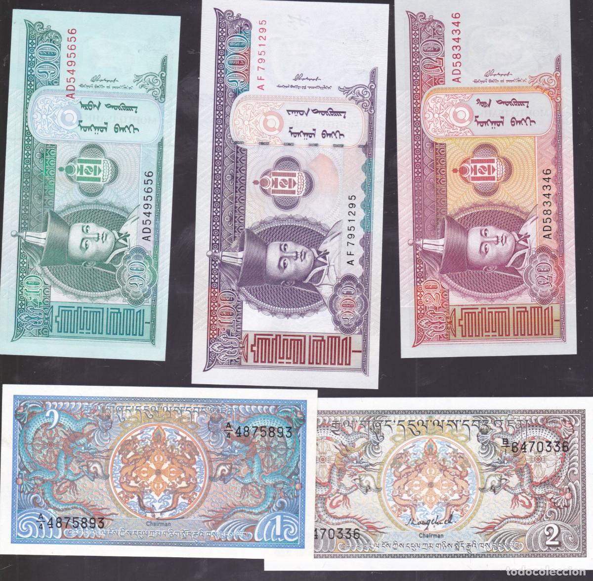 Billetes extranjeros: F6-36- Lote BILLETES MUNDIALES. Sin Circular