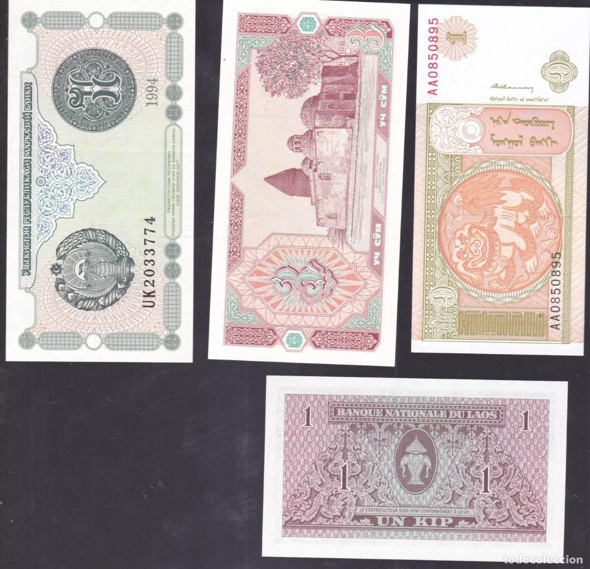 Banconote internazionali: F6-39- Lote BILLETES MUNDIALES. Sin Circular