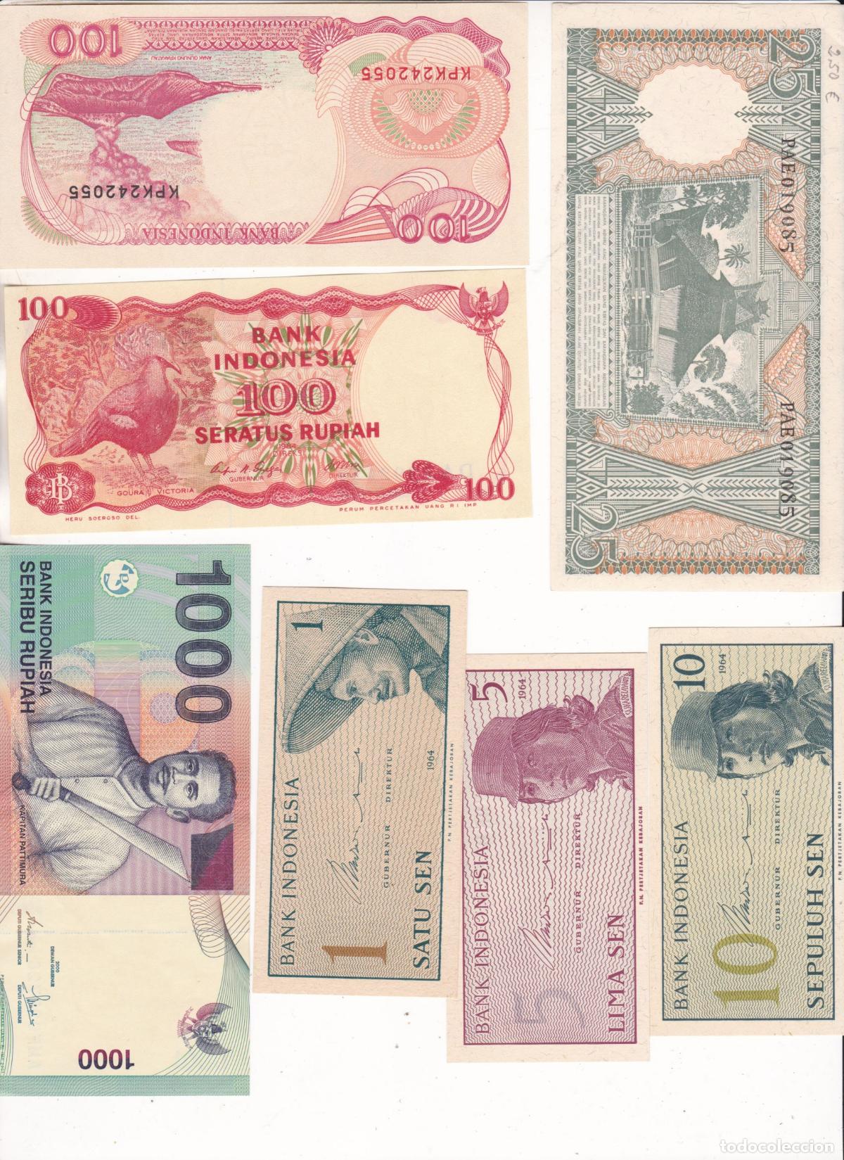 Banconote internazionali: F6-41- Lote BILLETES MUNDIALES. Sin Circular