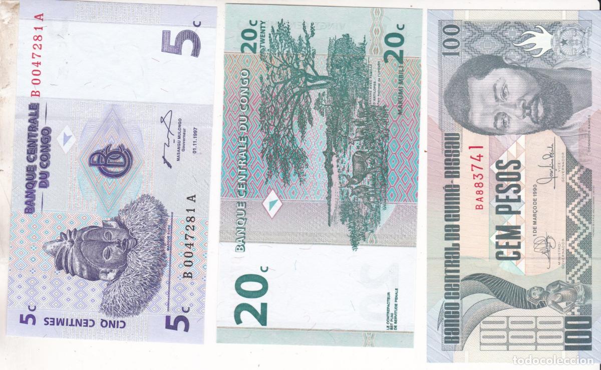 Billetes extranjeros: F6-45- Lote BILLETES MUNDIALES. Sin Circular