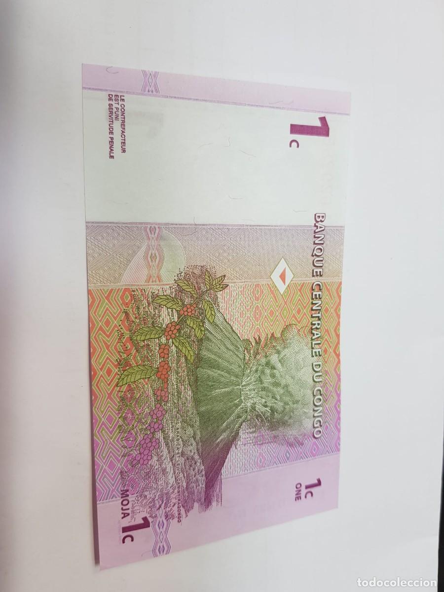 Billetes extranjeros: CONGO-1 CENTIMO-1997 - Foto 2