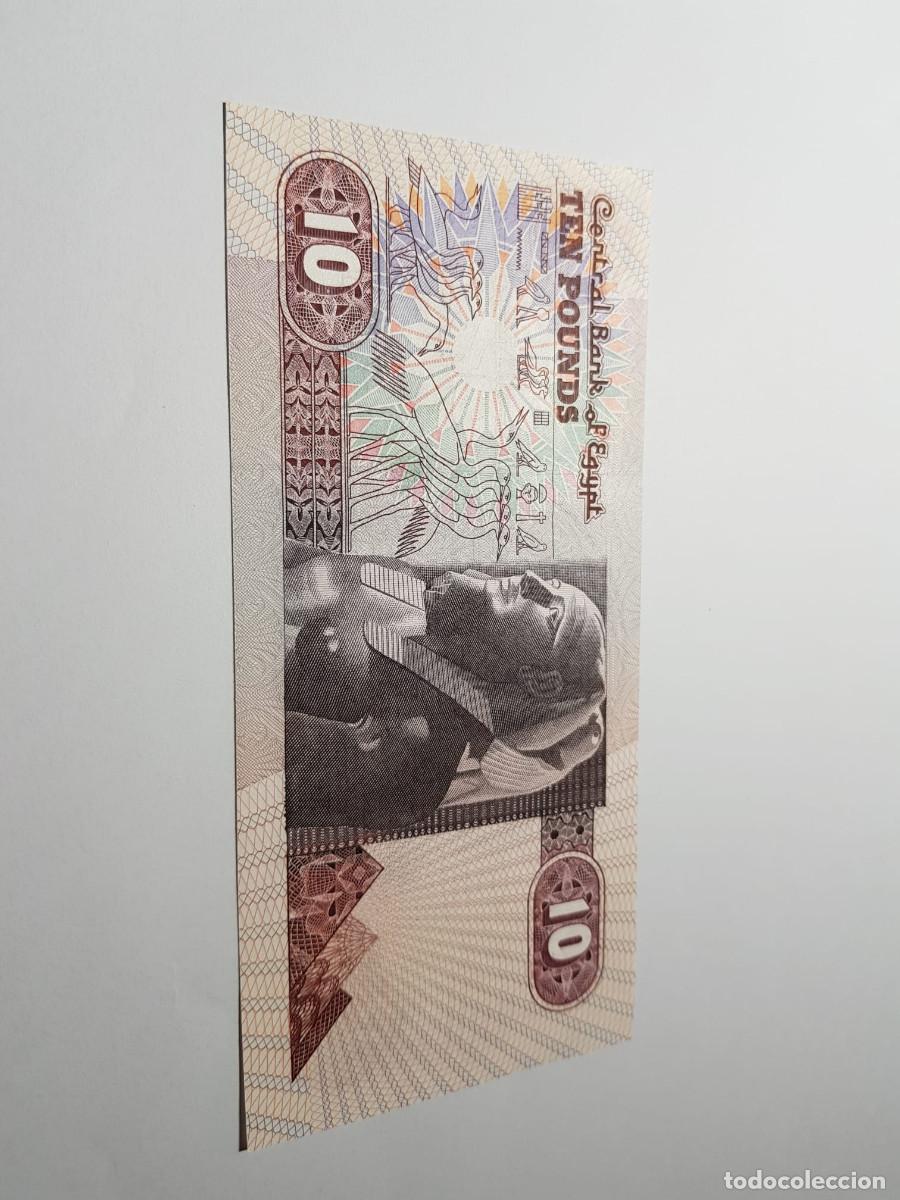 Billetes extranjeros: EGIPTO- 10 LIBRAS-1994