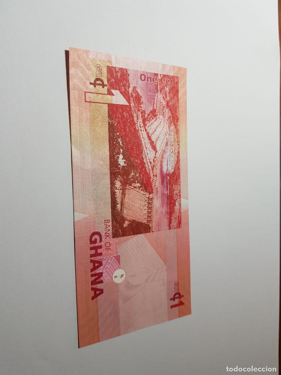 Billetes extranjeros: GHANA- 1 CEDI-JULIO 2014 - Foto 2