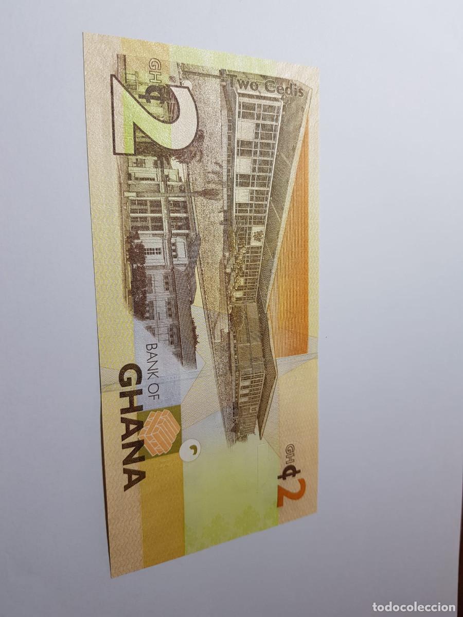 Billetes extranjeros: GHANA- 2 CEDIS- AGOSTO 2017 - Foto 2
