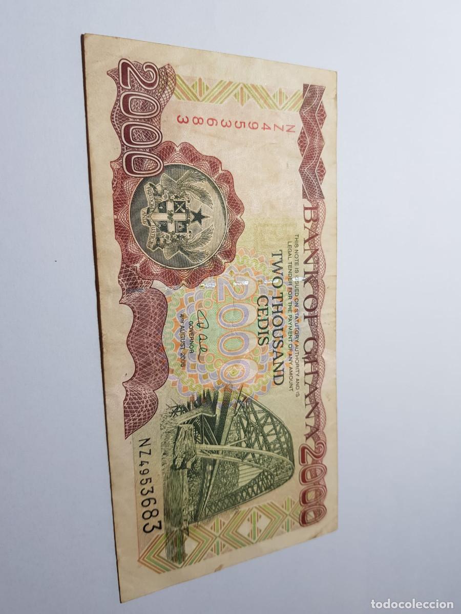 Billetes extranjeros: GHANA- 2000 CEDIS- 2006