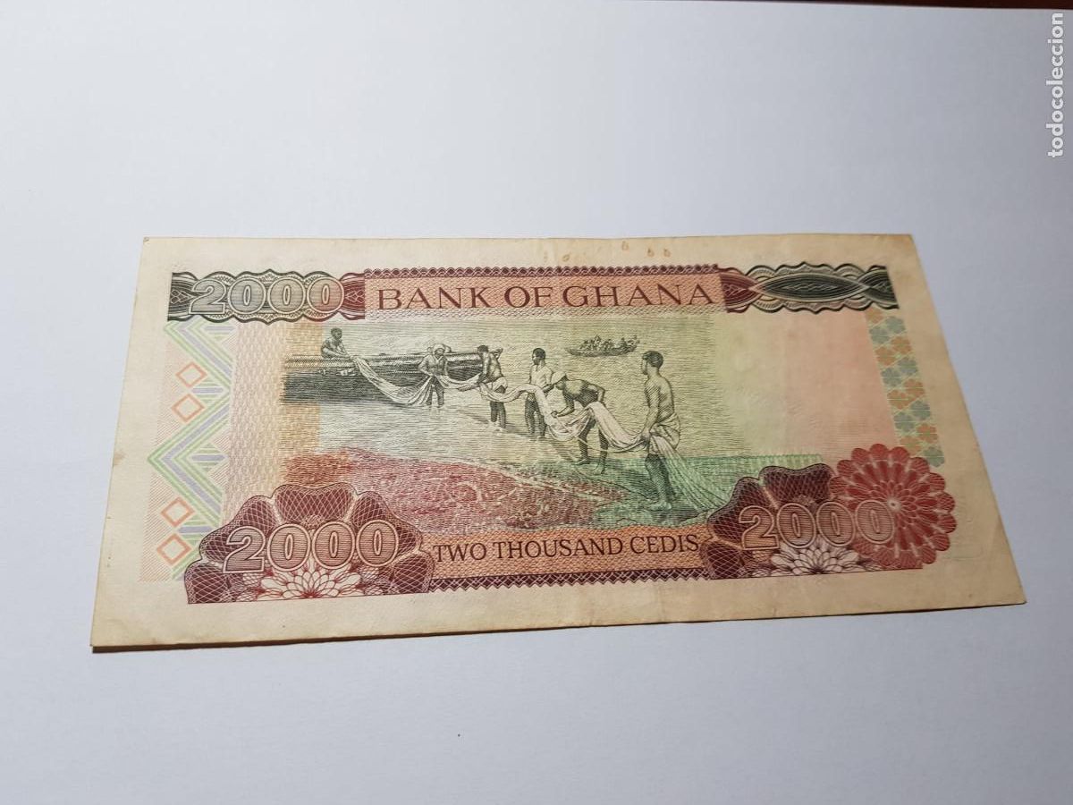 Billetes extranjeros: GHANA- 2000 CEDIS- 2006 - Foto 2
