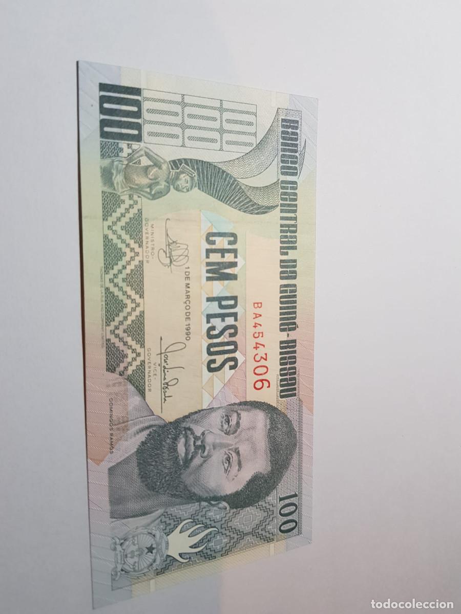 Billetes extranjeros: GUINEA BISSAU- 100 PESOS-1990