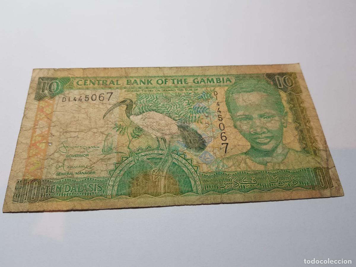 Billetes extranjeros: GAMBIA- 10 DALASIS-2006