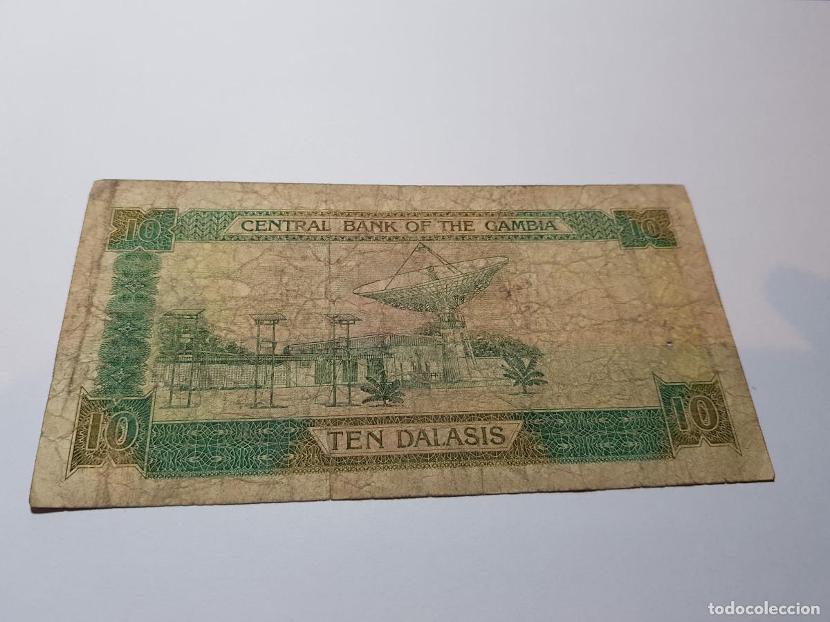 Billetes extranjeros: GAMBIA- 10 DALASIS-2006 - Foto 2