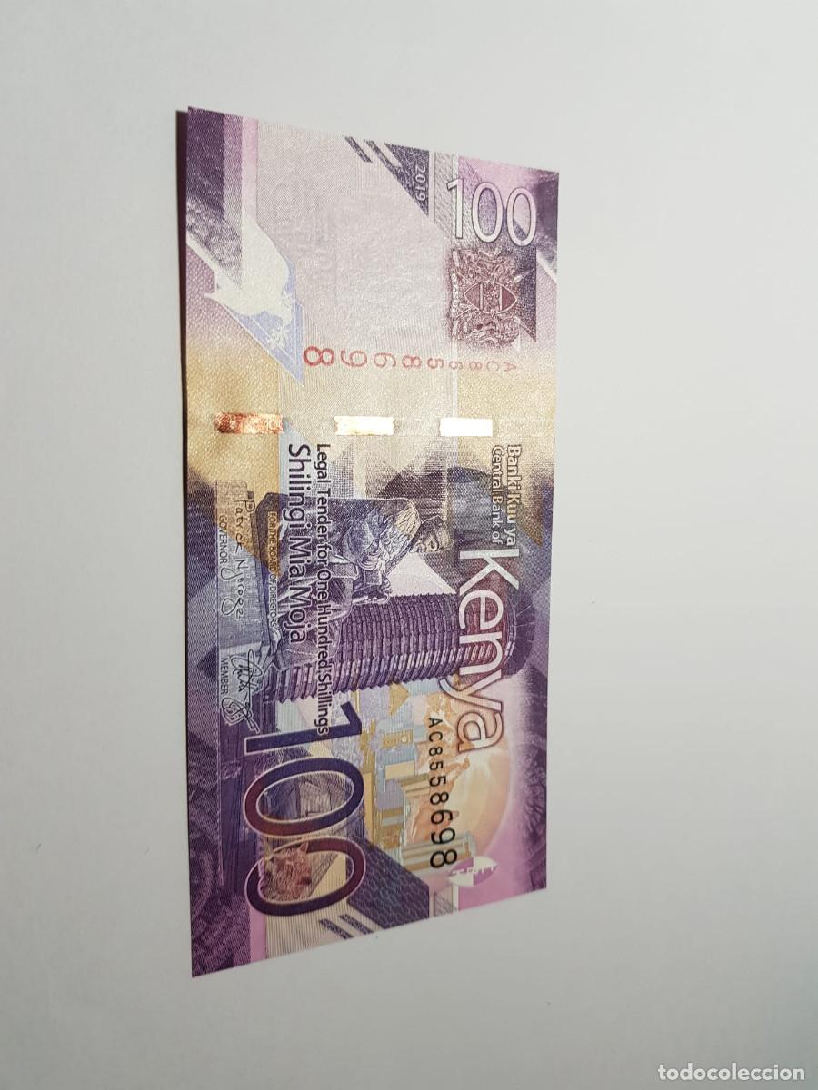 Billetes extranjeros: KENYA- 100 SHILINGI MIA MOJA-2019