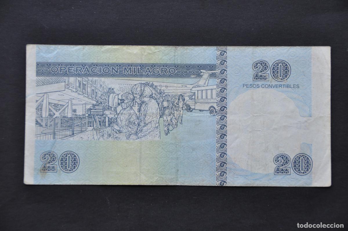 Billetes extranjeros: CUBA - 20 PESOS CONVERTIBLES 2006 - Foto 2