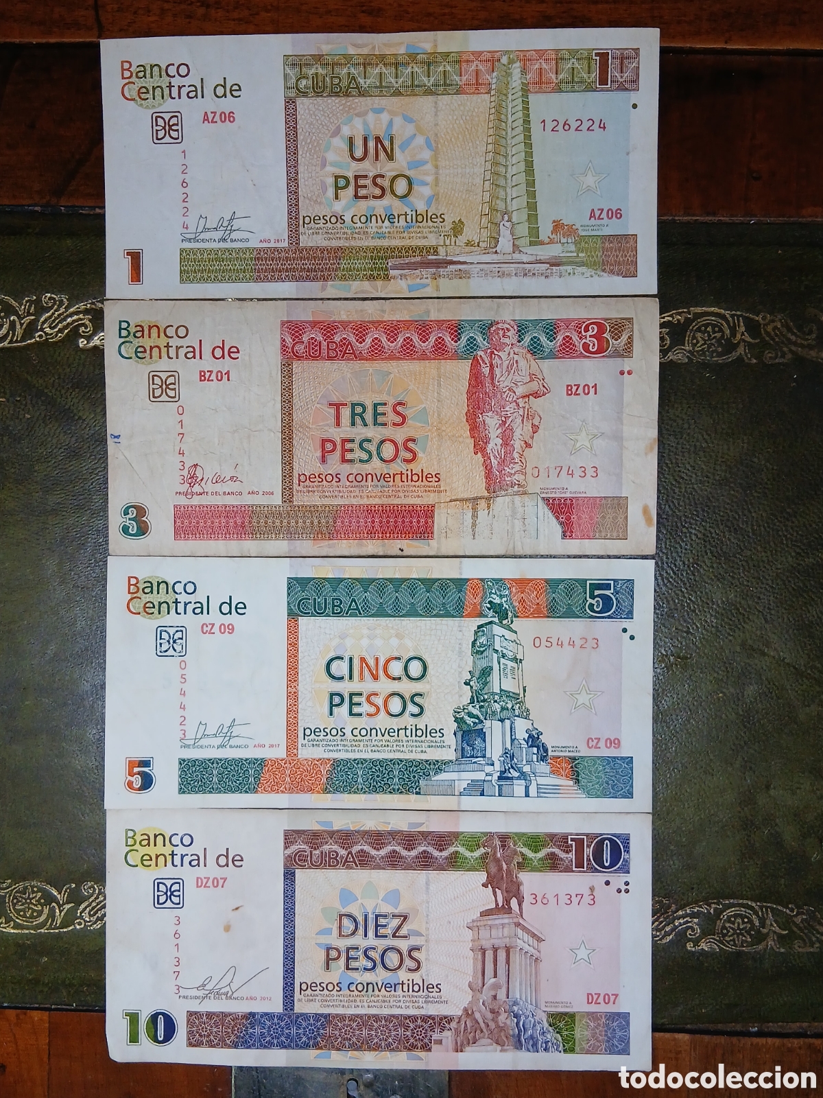 Billetes extranjeros: L208B78. Cuba Billetes CUC reemplazo