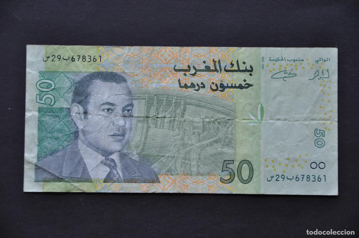 Billetes extranjeros: MARRUECOS - 50 DIRHAMS 2002
