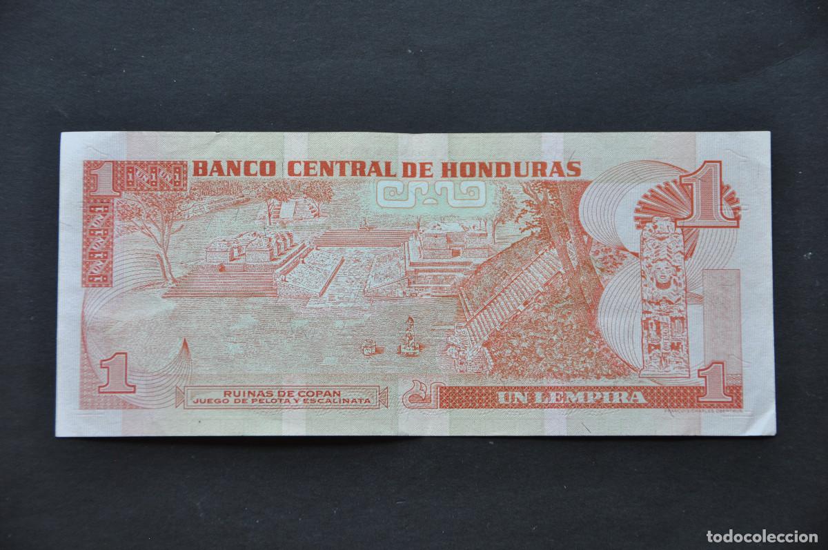 Billetes extranjeros: HONDURAS - 1 LEMPIRA 1996 - Foto 2