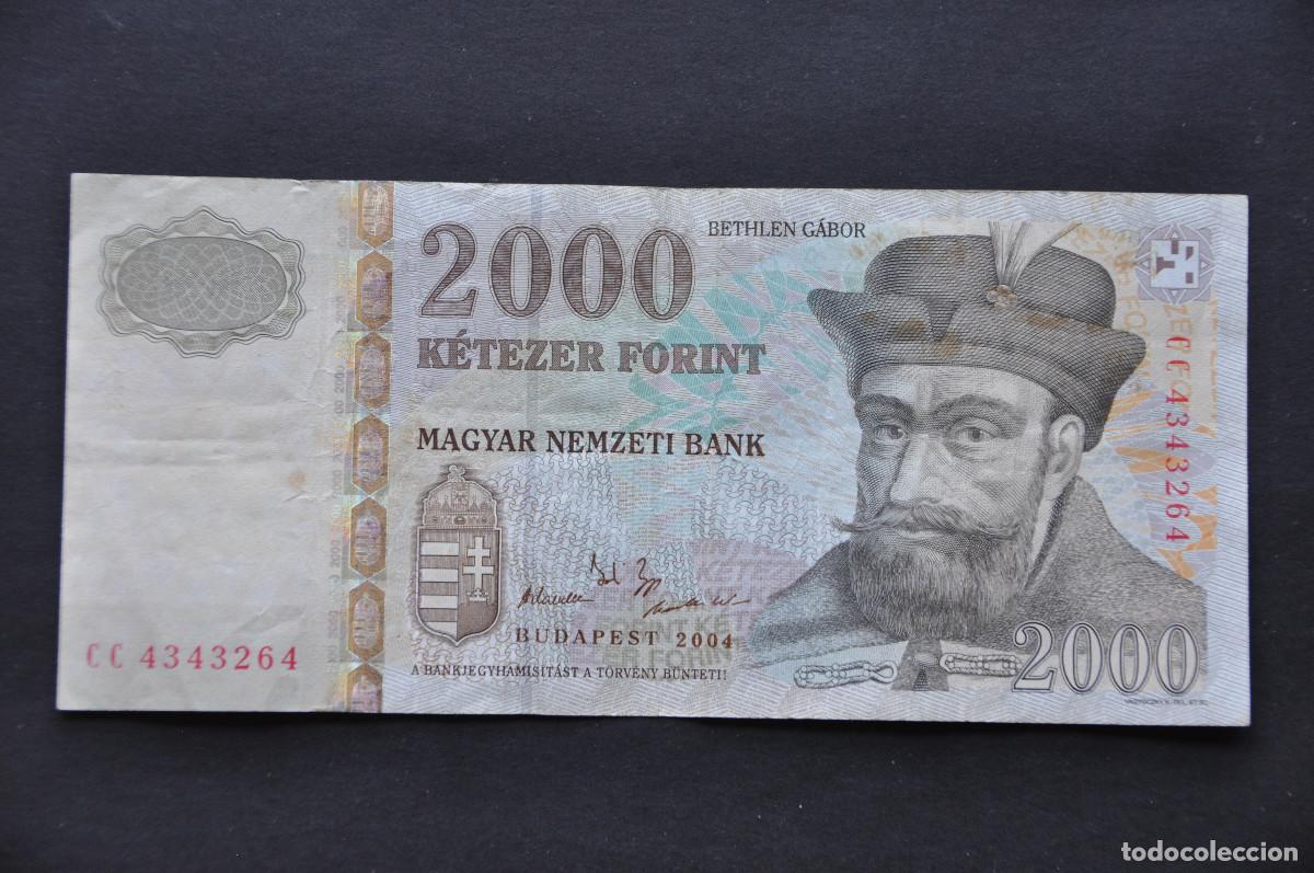 Billetes extranjeros: HUNGR&Iacute;A - 2000 FORINT 2004