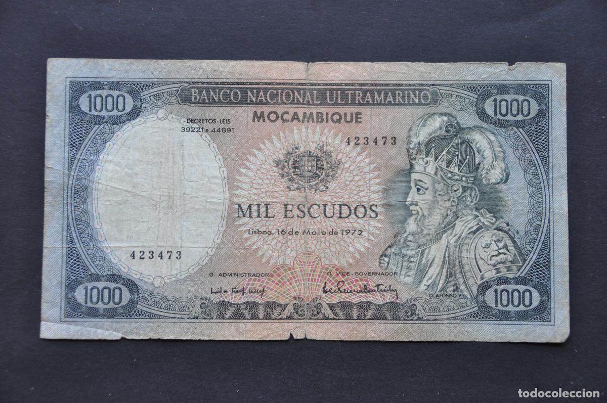 Billetes extranjeros: MOZAMBIQUE - 1000 ESCUDOS 1972