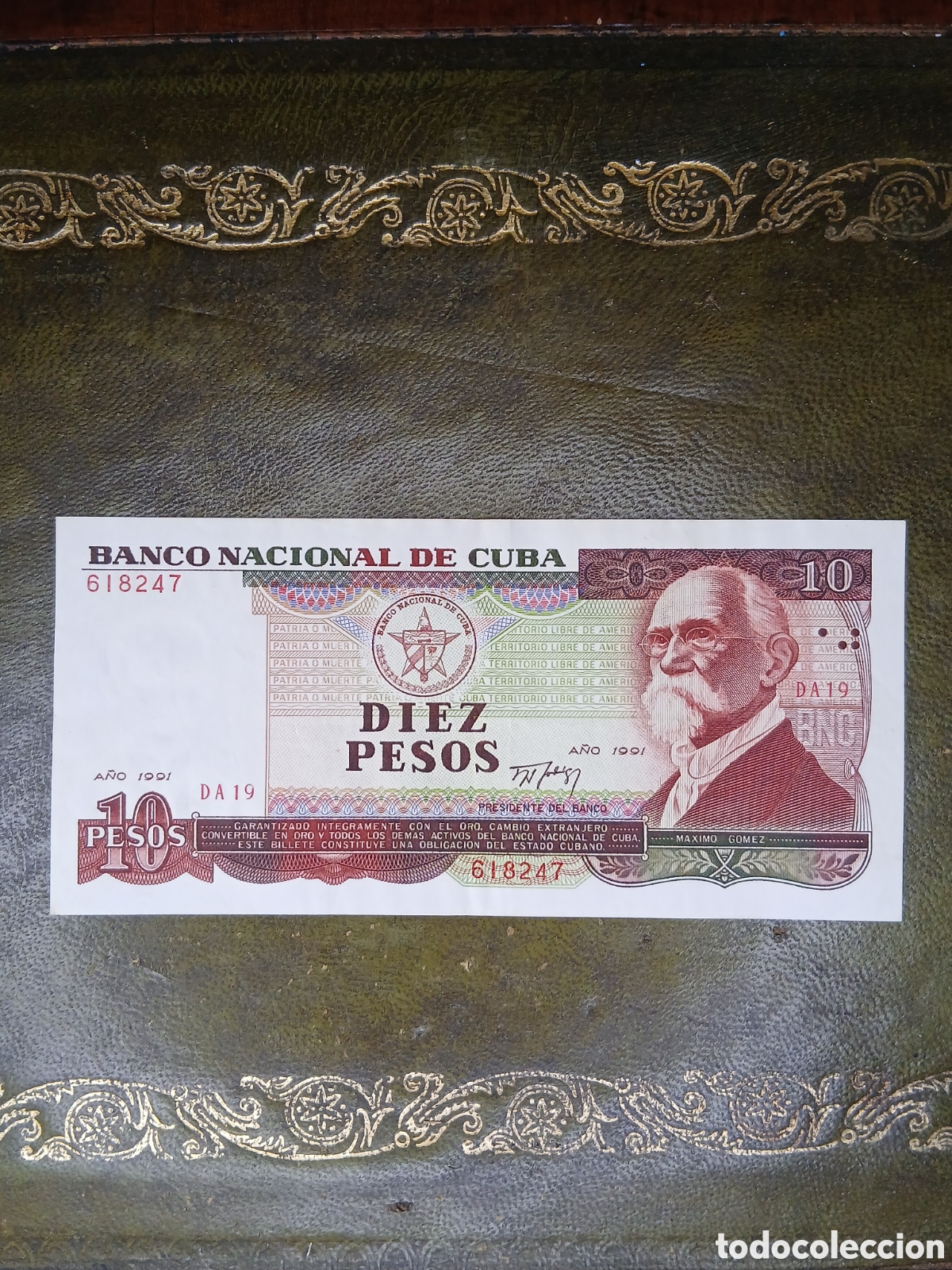 Billetes extranjeros: L209B79 Cuba 10 pesos 1991