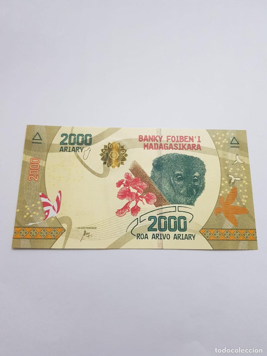 Billetes extranjeros: MADAGASCAR-2000 ARIARY-2017
