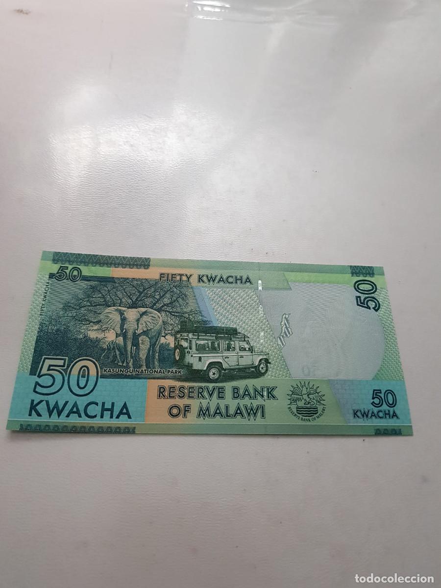 Billetes extranjeros: MALAWI -50 KWACHA -2016 - Foto 2